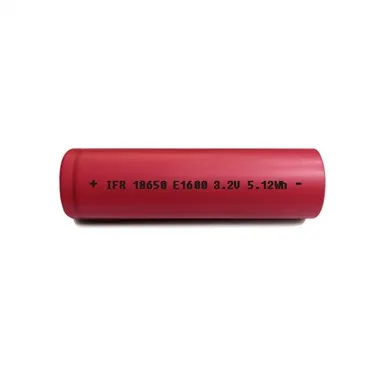 18650 3.2V1600mAh LiFePO4 Roj teeb Cell