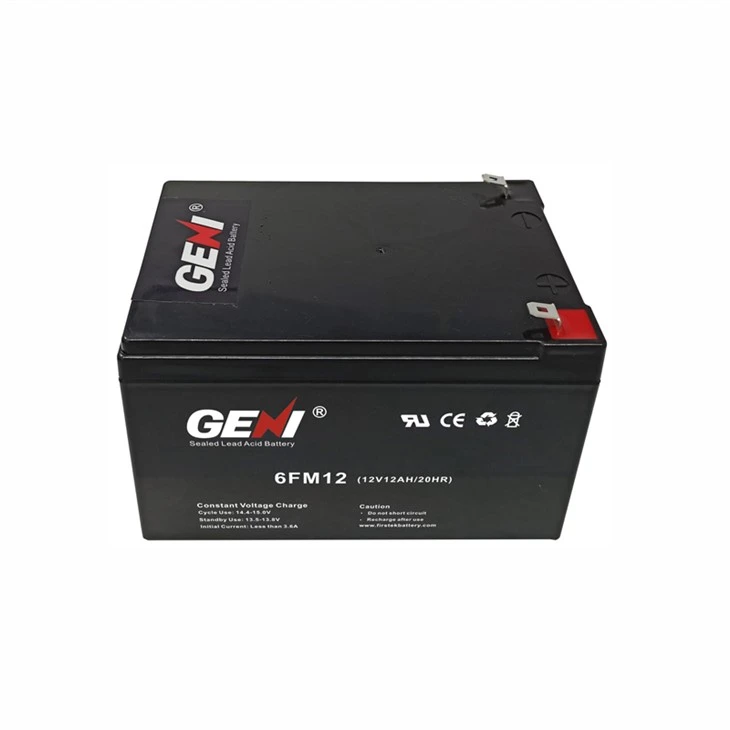 Standby 12V 12AH Sealed Lead Acid Roj teeb